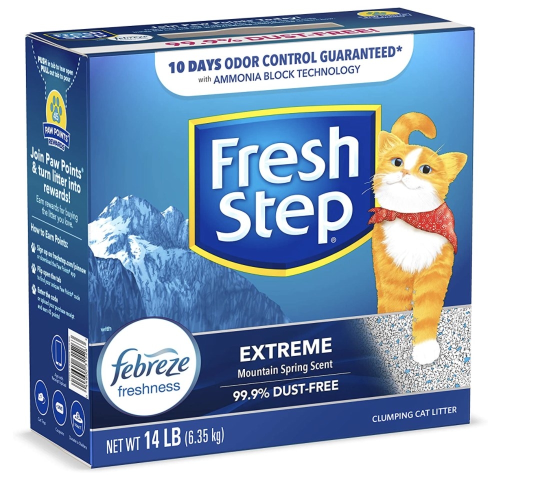 Fresh Step extreme scented litter