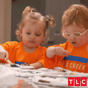 Outdaughtered GIF with text: &quot;Look at that! Beautiful!&quot;