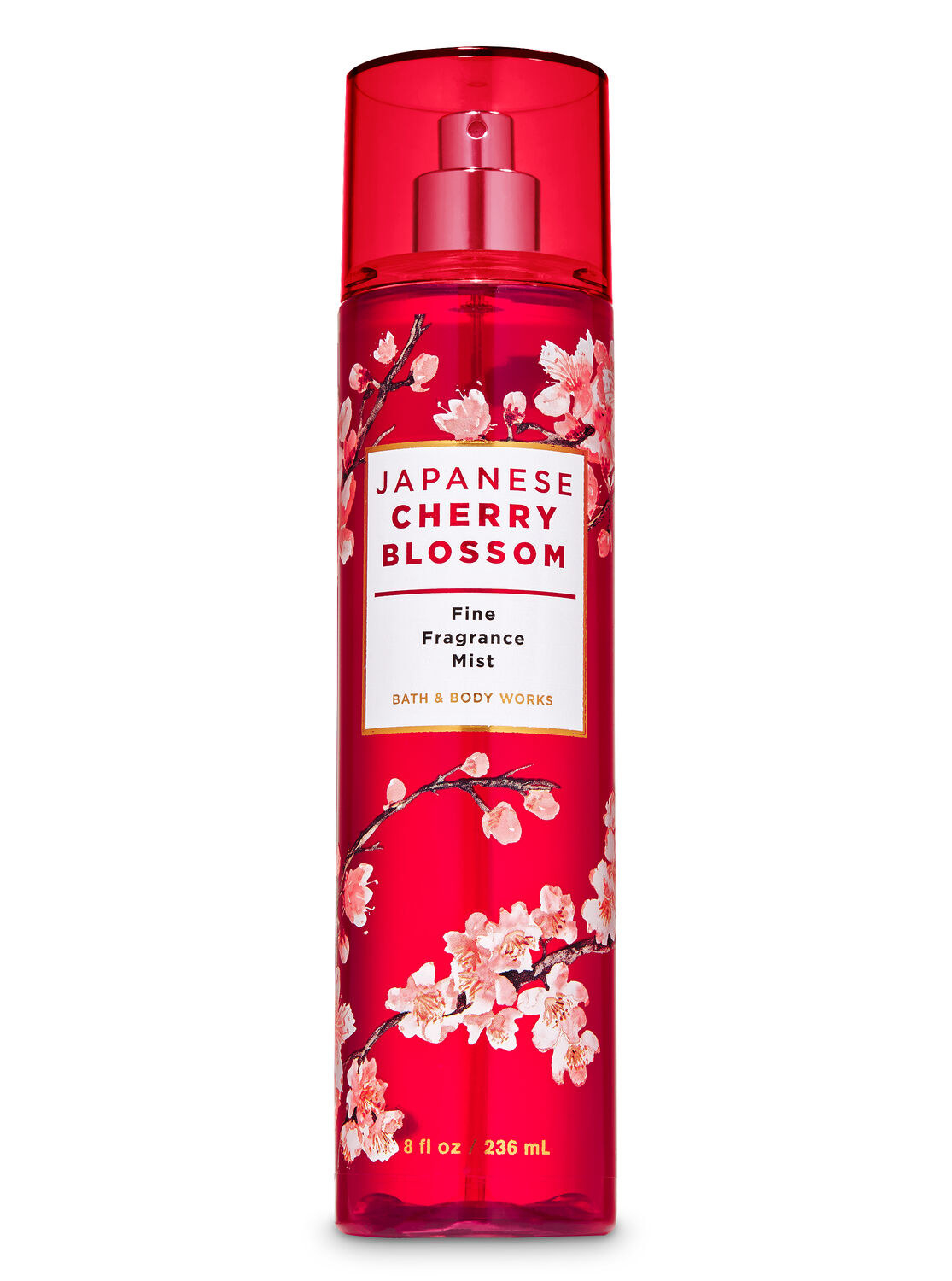 Bottle of Japanese Cherry Blossom perfume by Bath &amp;amp; Body Works