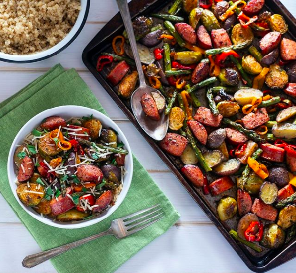 sheet pan roasted vegetables