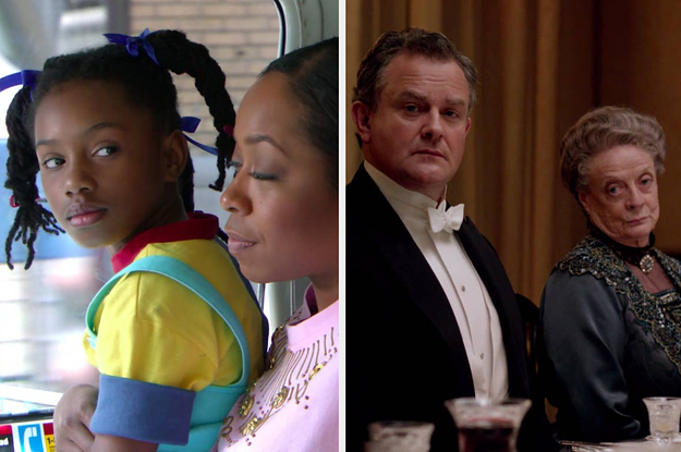 On the left, Everybody Hates Chris, and on the right, Downton Abbey