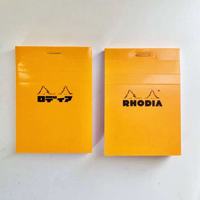 ロフトの文具コーナーでみつけた カタカナロゴ のロディアがめっちゃかわいい