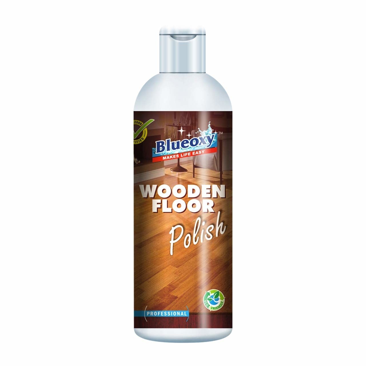 Packaging of the wood polisher bottle