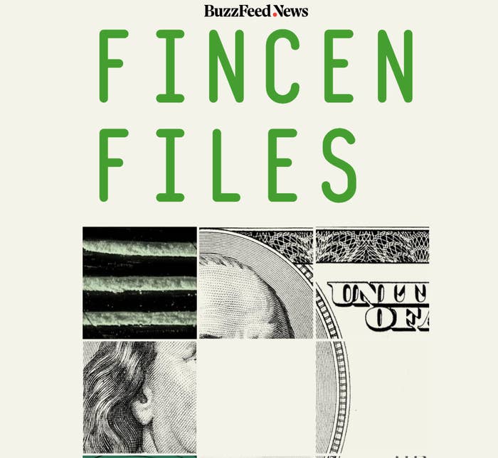 An image of the logo of the FinCEN Files.