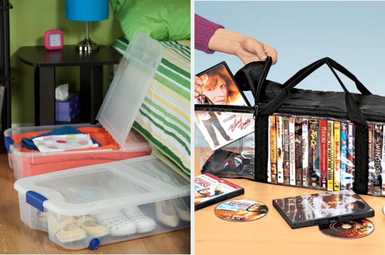 31 Organizers From Walmart That Use Very Little Space To Fit A Ton Of Stuff