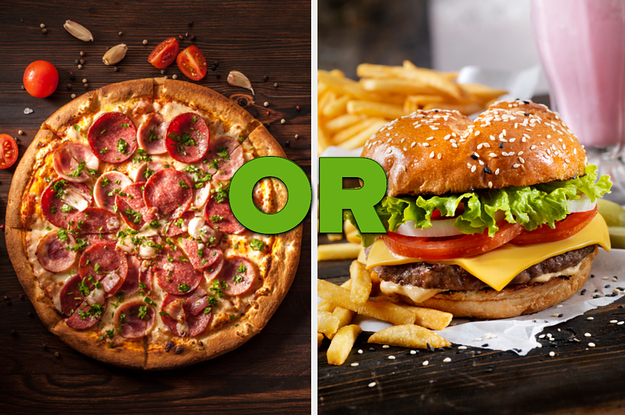 Choose Some Random Pictures And We'll Guess If You're More Of A Burger Person Or Pizza Person