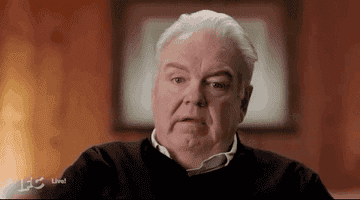 Actor Jim O&#x27;Heir smiling and saying, &quot;I did it.&quot; 