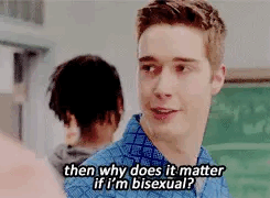 Miles: &quot;Then why does it matter if I&#x27;m bisexual?&quot;