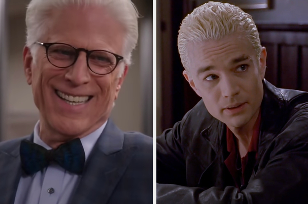 Michael from The Good Place and Spike from Buffy the Vampire Slayer