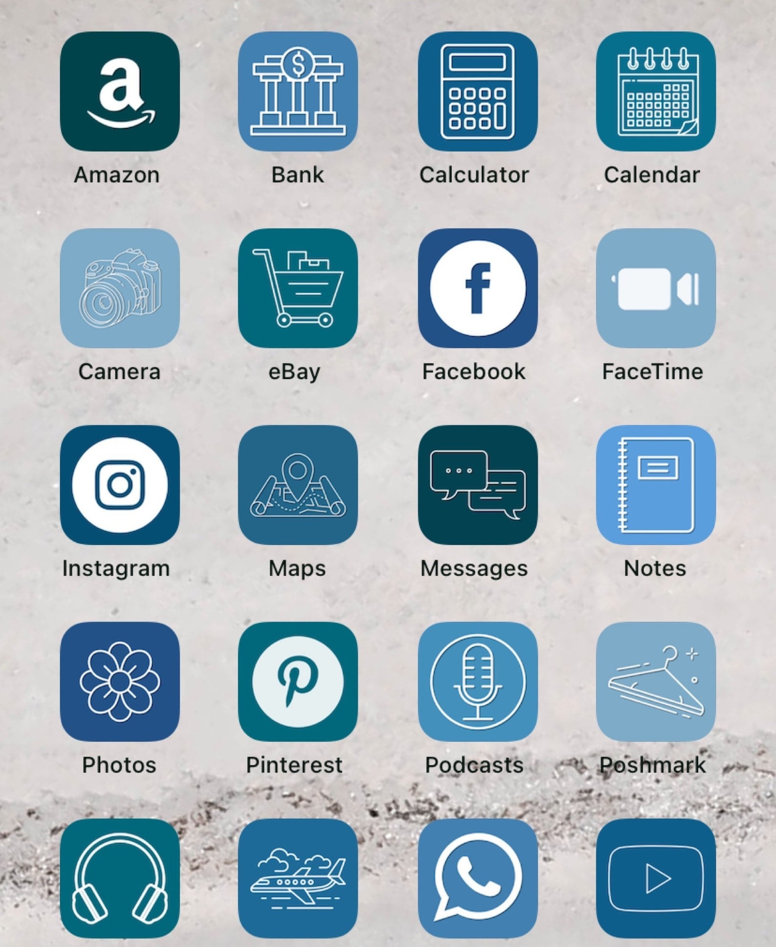 Featured image of post Neon Blue App Icons Disney