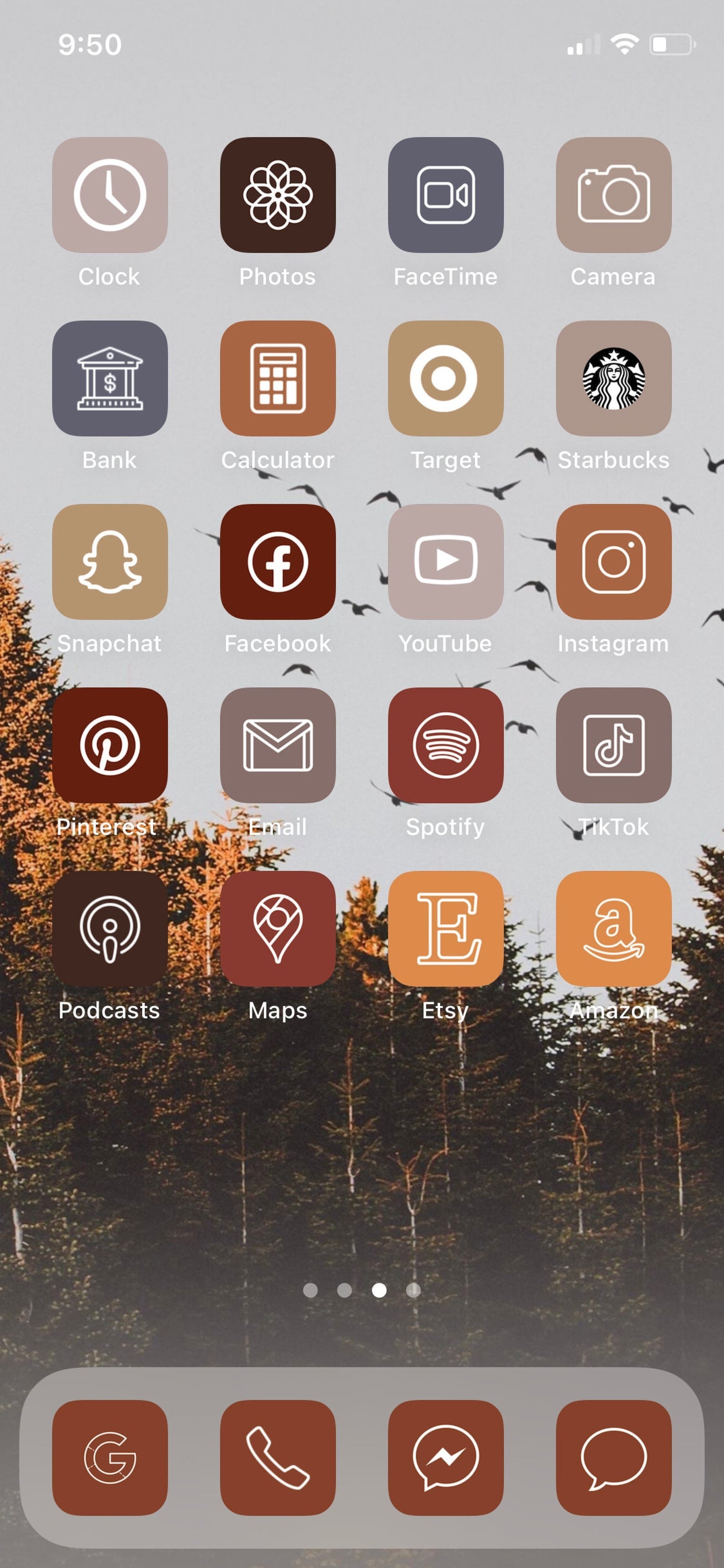 aesthetic app icons