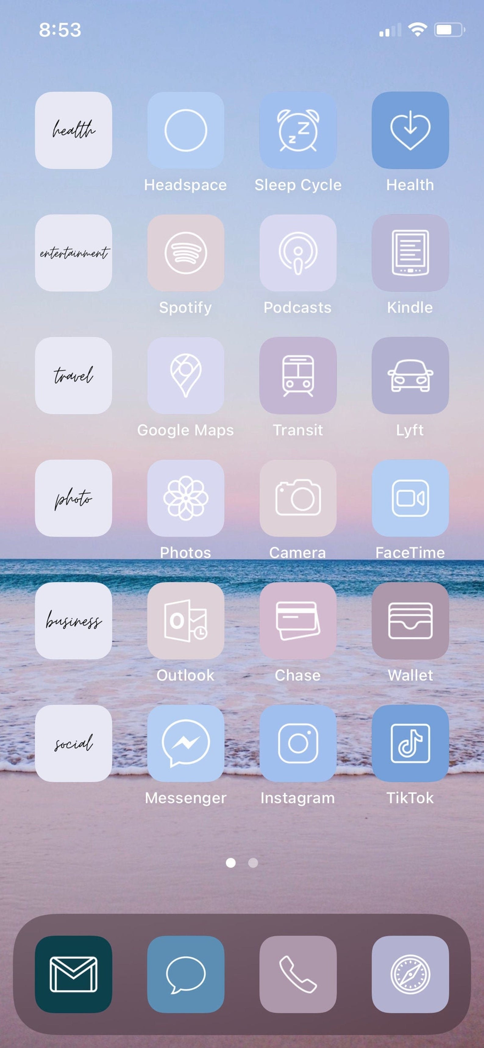 Featured image of post Mail Icon Aesthetic Baby Blue