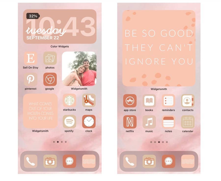 Ios14 Aesthetic App Icon Themes With the pastel pink theme you can: ios14 aesthetic app icon themes