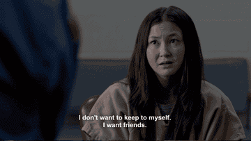 Soso saying &quot;I don&#x27;t want to keep to myself. I want friends&quot;