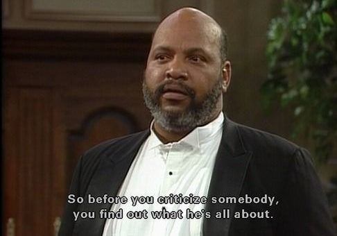 Uncle Phil teaching Will a valuable lesson on &quot;Fresh Prince of Bel-Air.&quot; 