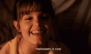 Marnie from Halloweentown saying, &quot;Halloween is cool&quot;