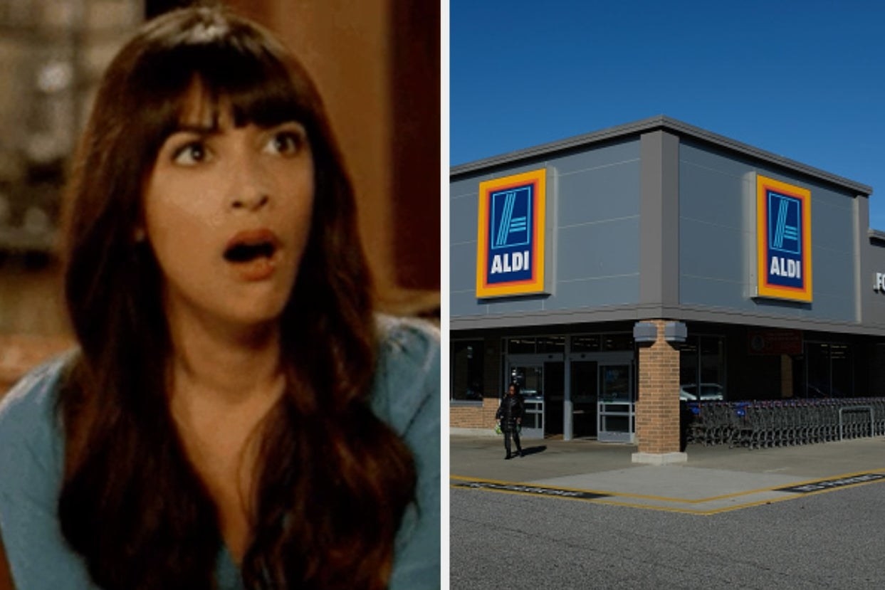 Cece from &quot;New Girl&quot; and an Aldi supermarket