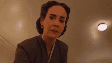 Sarah Paulson as Mildred Ratched in the show &quot;Ratched&quot;.