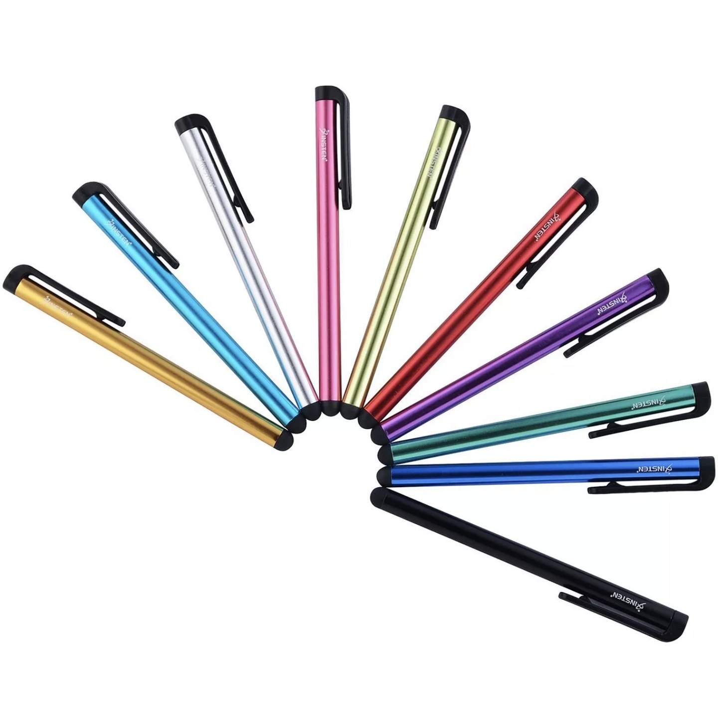 Universal stylus pens for phones or tables in various colors