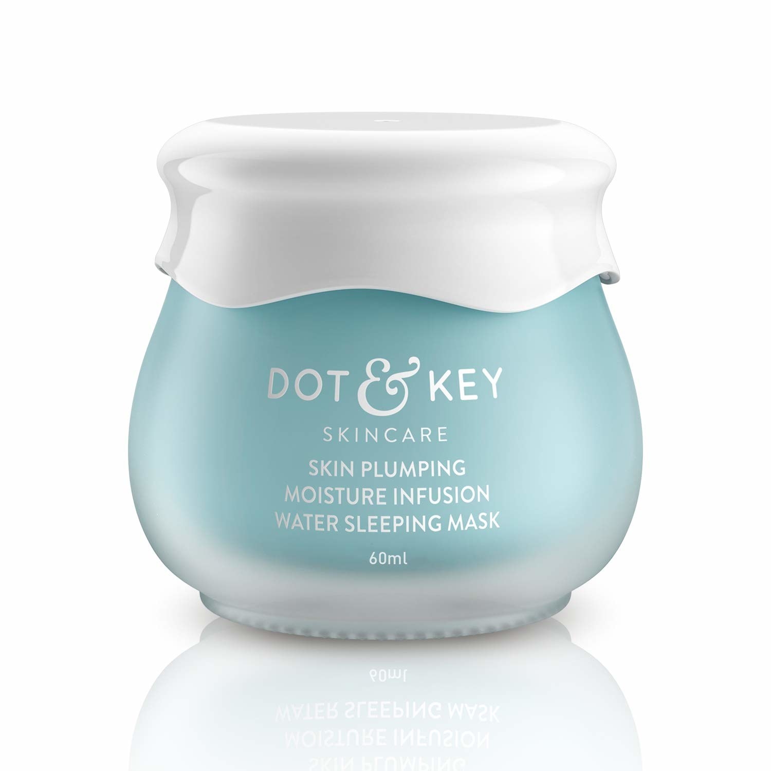 Light blue packaging of the face mask