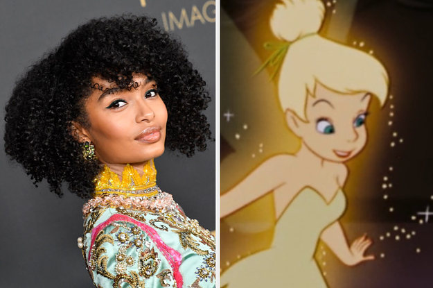 Yara Shahidi and Tinkerbell