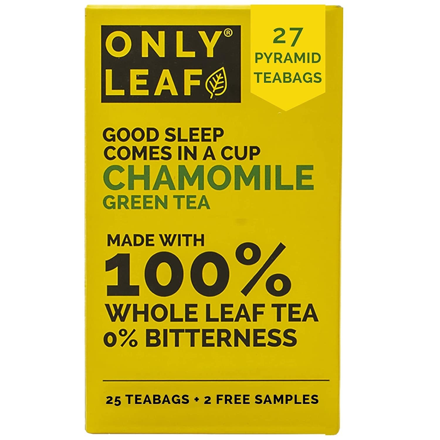Packaging of the teabags