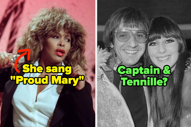 1980s Tina Turner and 1960s Sonny & Cher