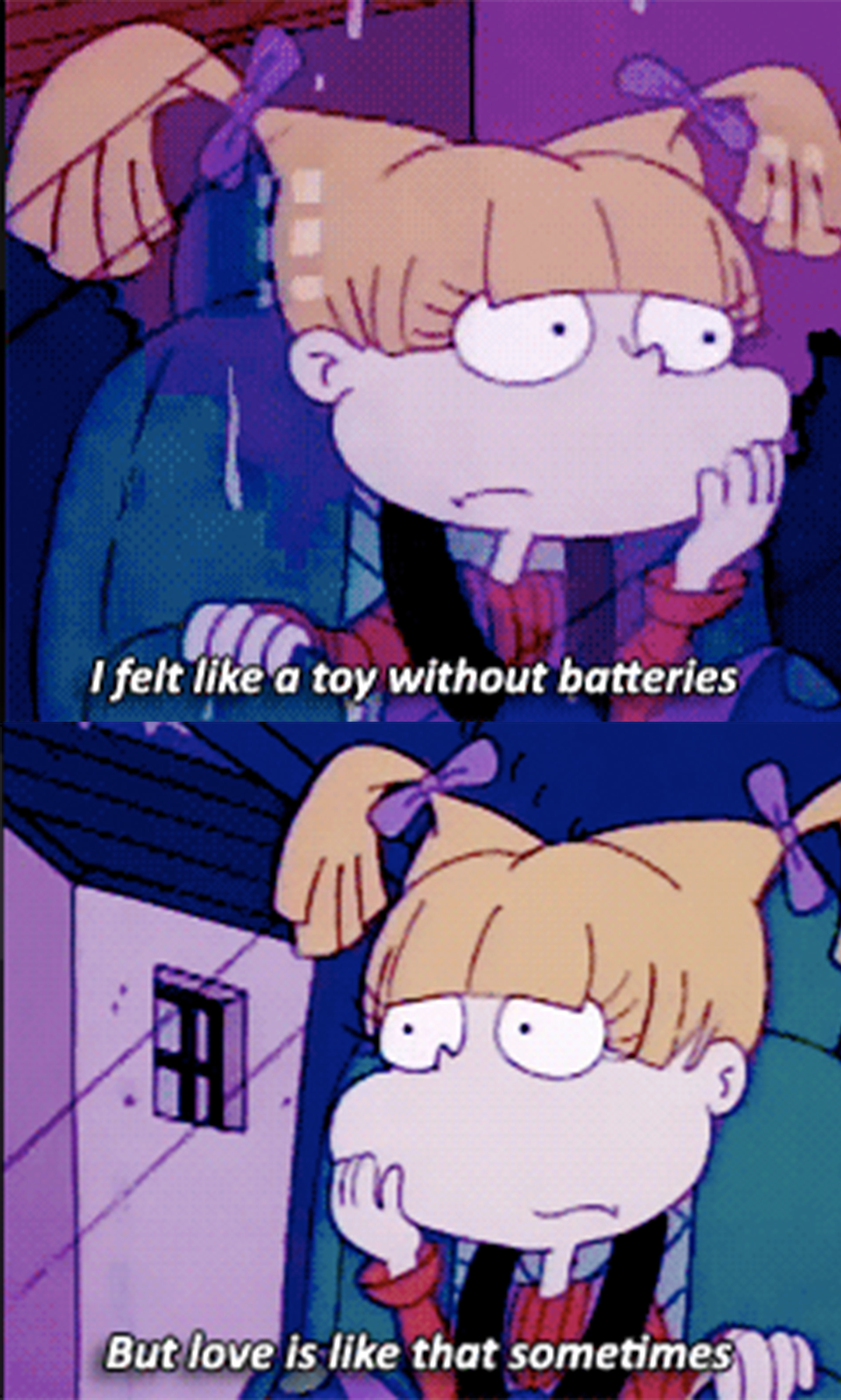 Angelica: &quot;I felt like a toy without batteries, but love is like that sometimes&quot;