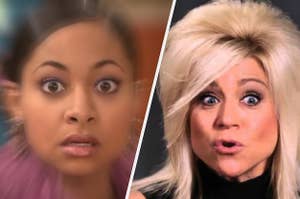 That's So Raven and the Long Island Medium being psychic