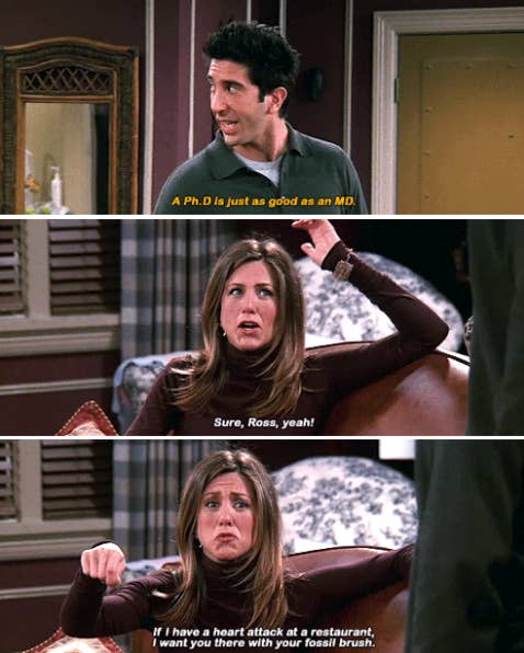 Times Rachel Called Ross Out On Friends