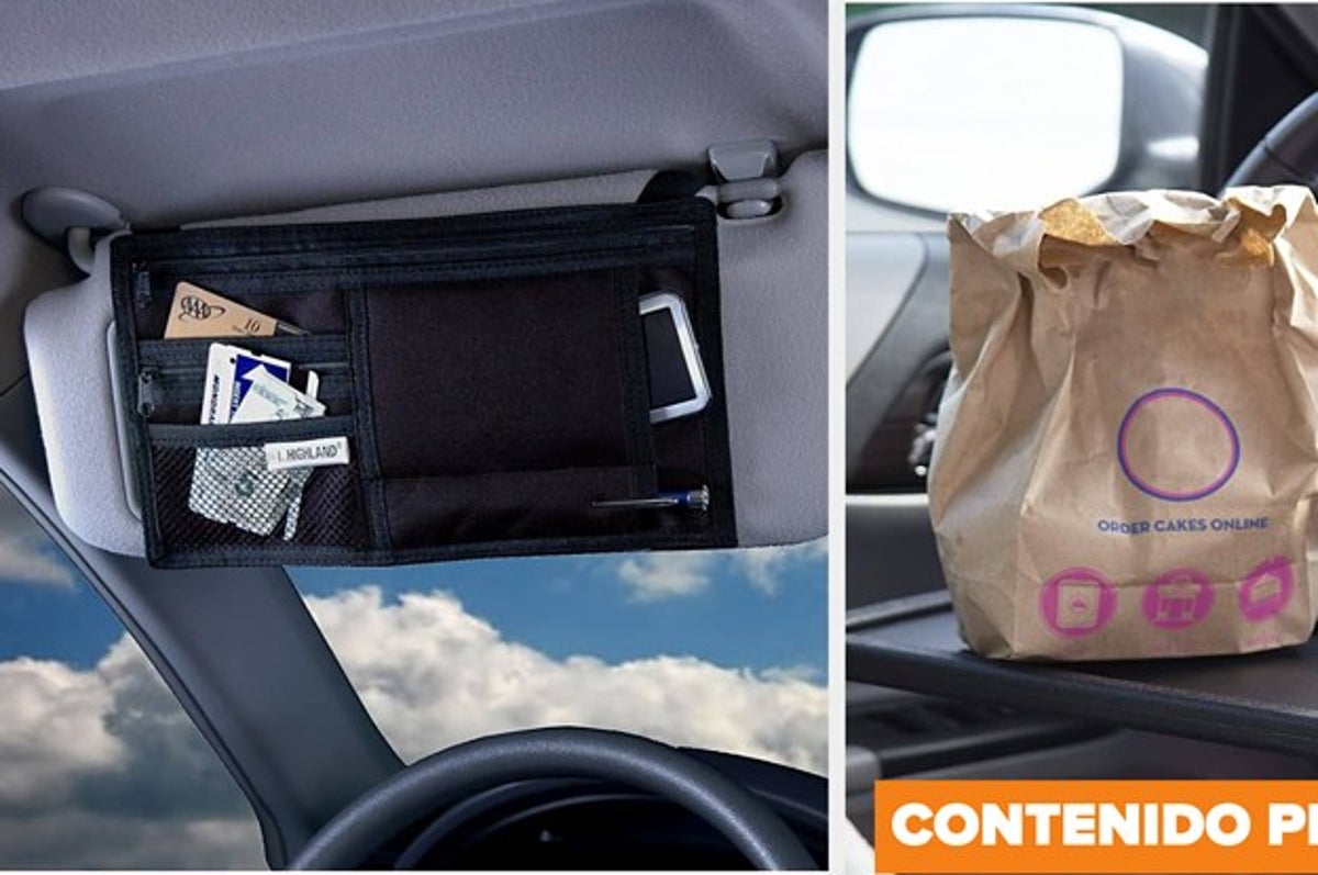 Di adiós al desorden en tu coche: estos accesorios te ayudarán a tenerlo  todo organizado