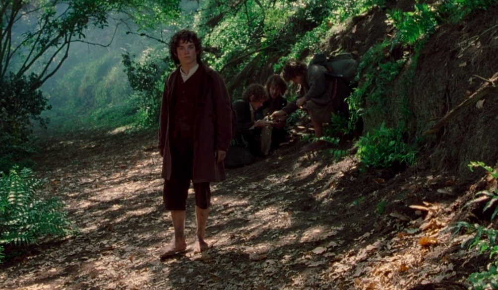 Elijah Wood in &quot;The Lord of the Rings: Fellowship of the Ring&quot; 