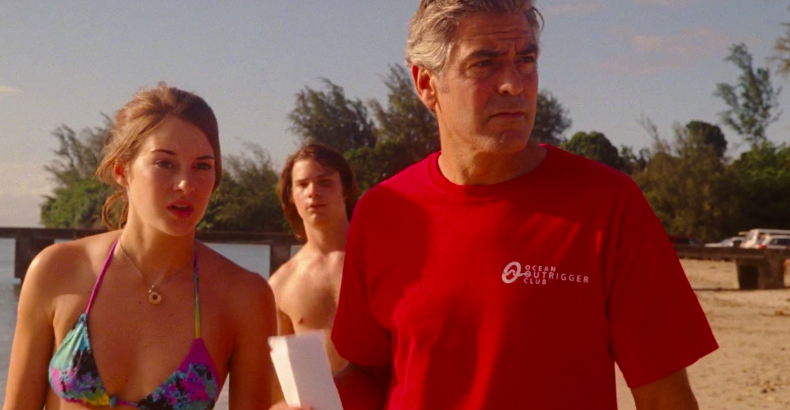 Shailene Woodley and George Clooney in &quot;The Descendants&quot; 