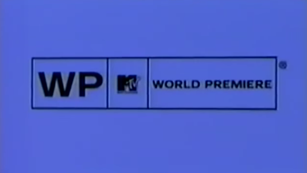 The World Premiere logo MTV used in the early 2000s