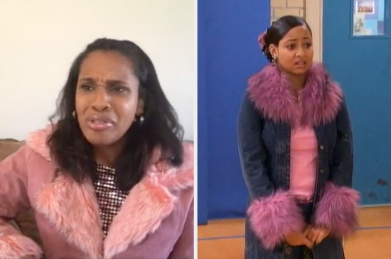 Jaylin wears a jacket with a fur collar and sleeves and Raven wears a jacket with a similar fur collar and sleeves