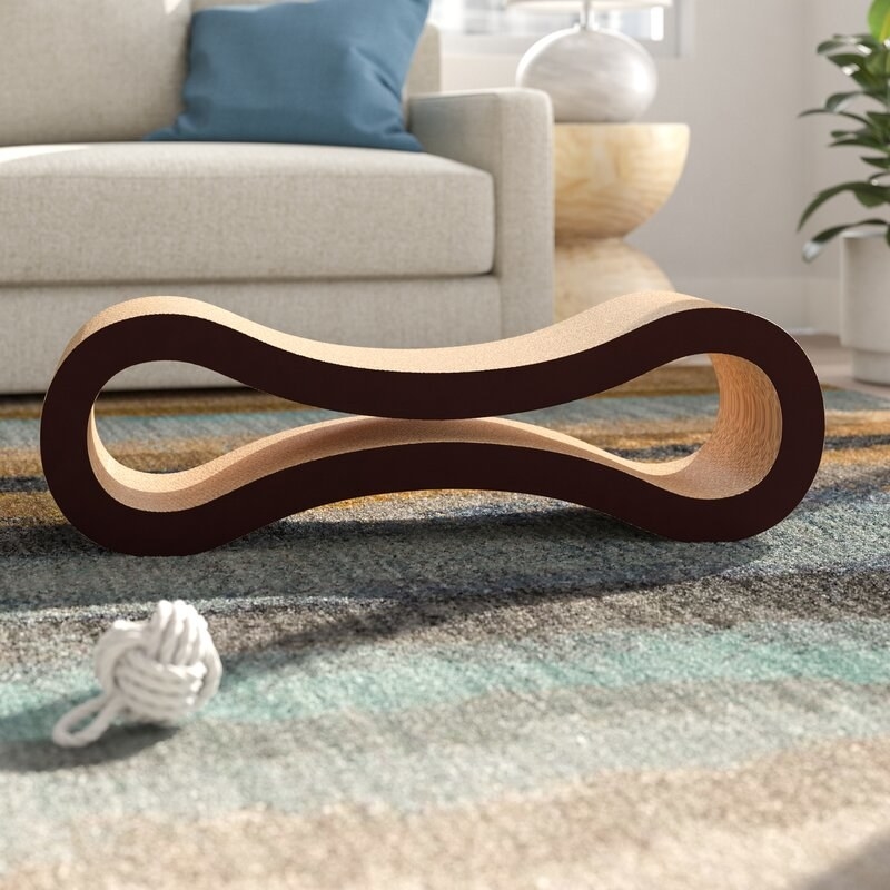 the bed