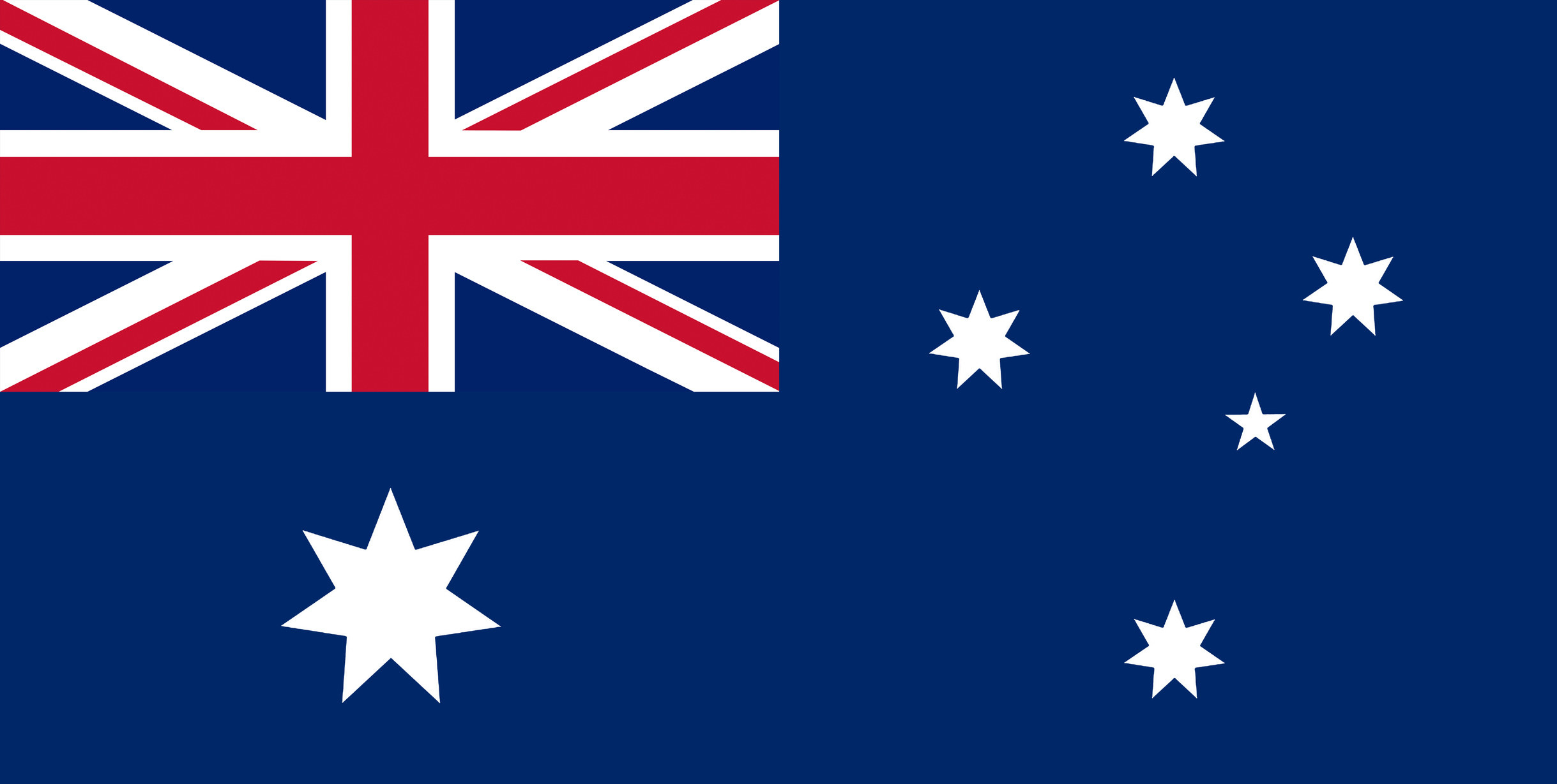 The Australian flag