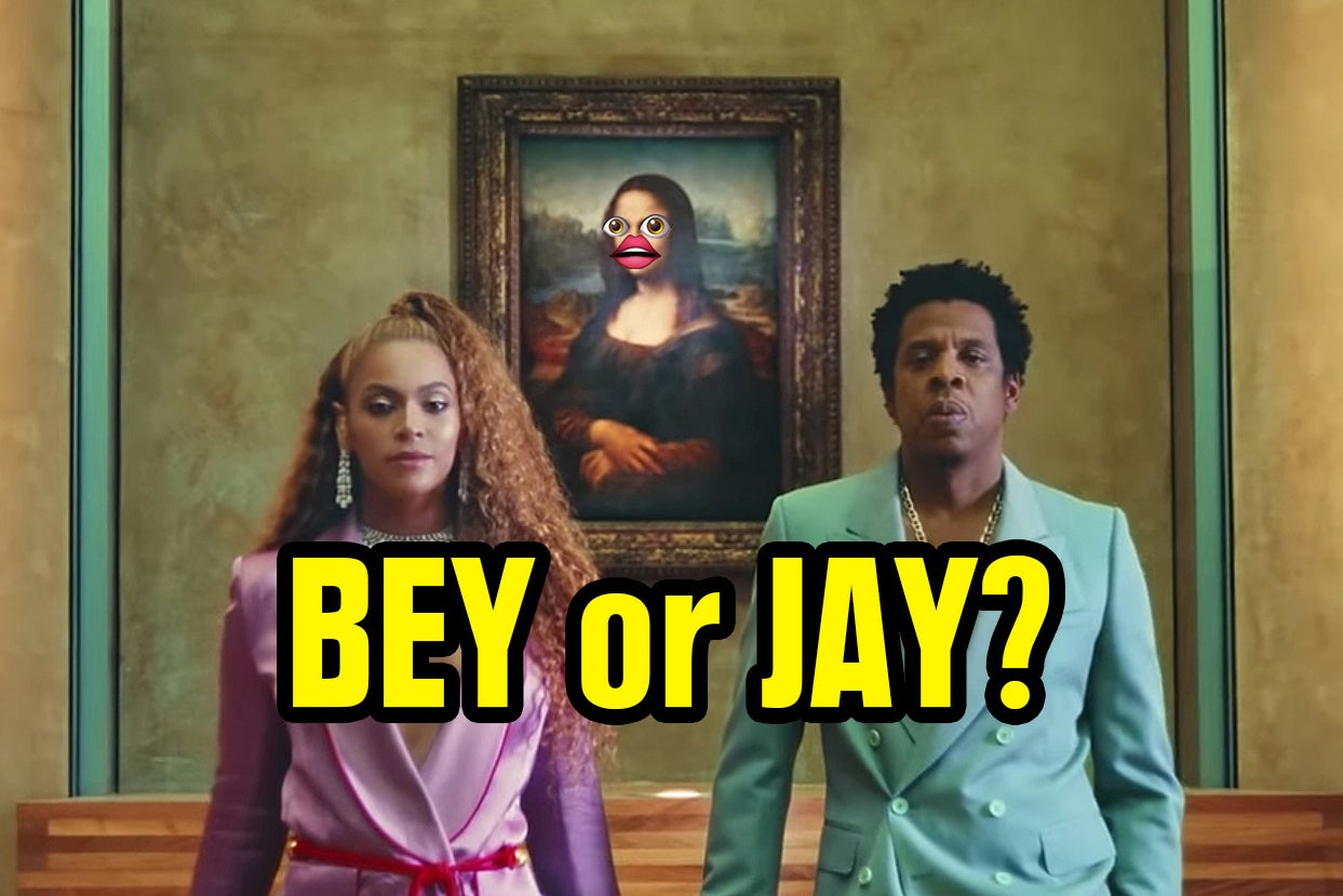 Beyoncé and Jay in the Louvre 