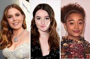 Amy Adams, Kaitlyn Dever, and Amandla Stenberg on the red carpet