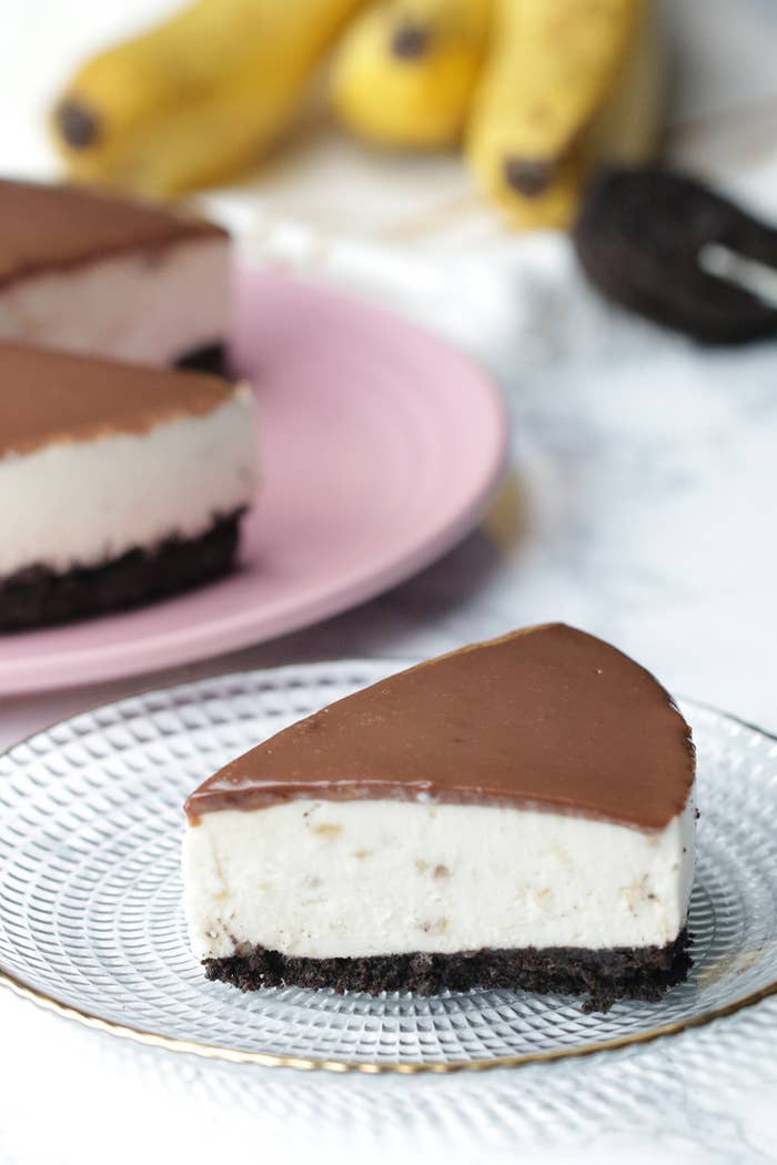 生チョコバナナチーズケーキ しっとり濃厚