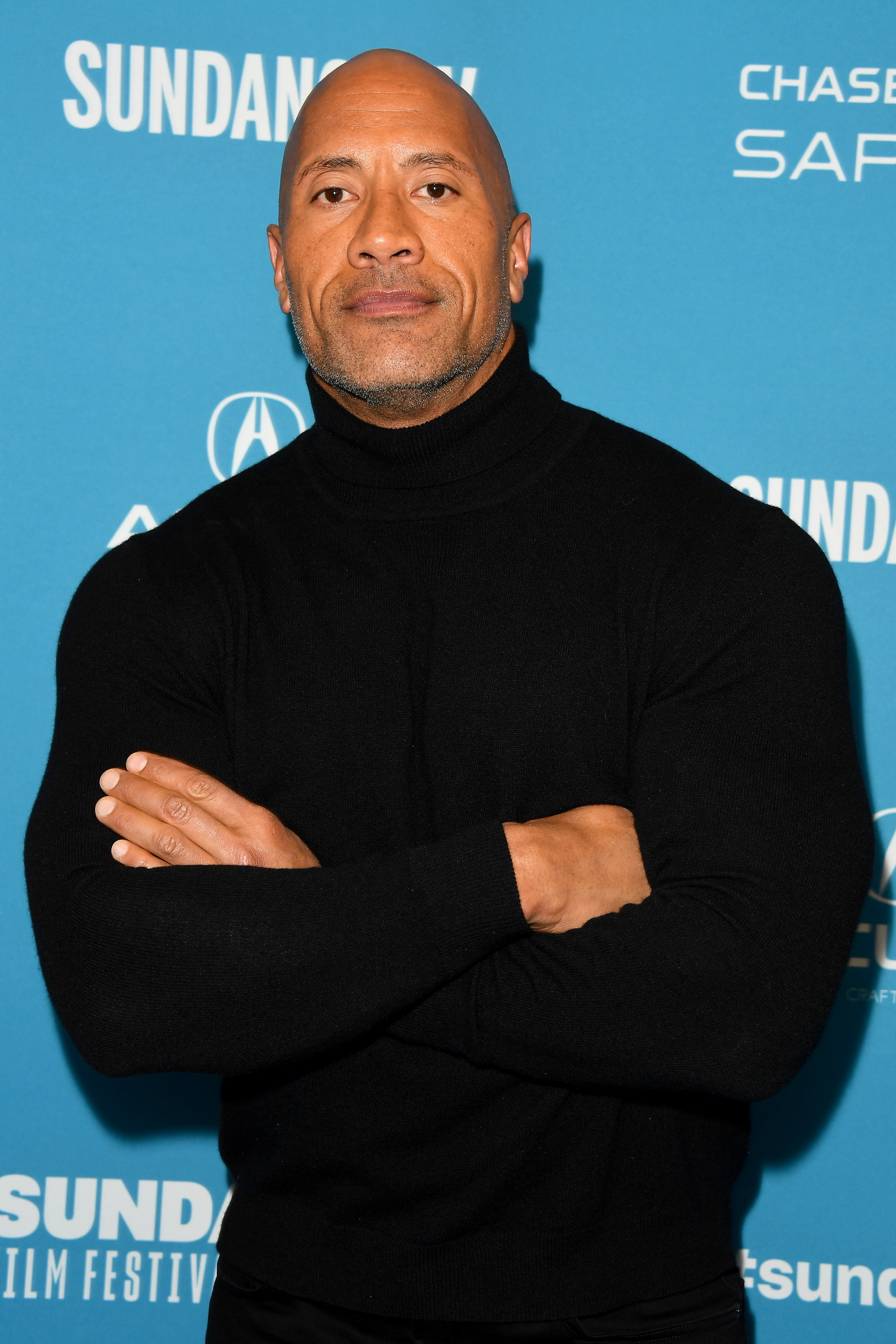 Dwayne Johnson attends the surprise screening of &quot;Fighting With My Family&quot;