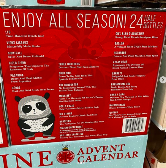 Costco's Wine Advent Calendar Everything You Need To Know