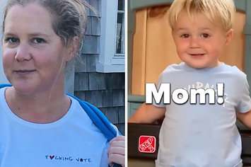 Amy Schumer's son saying "Mom"