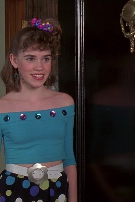 13 going on 30 blue dress Young Jenna 13 Going On 30 TikTok Recreation