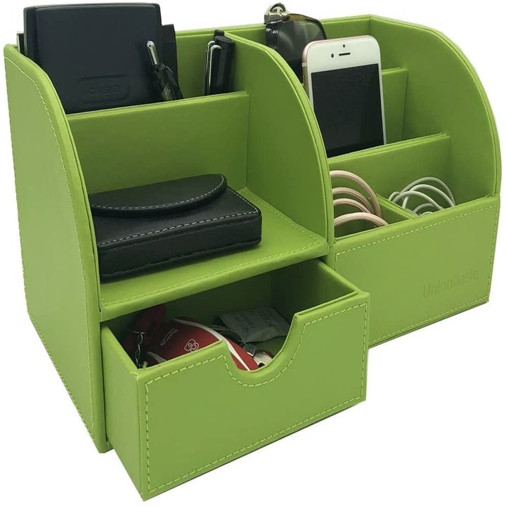 The green UnionBasic Office Desk Organizer
