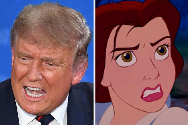 Trump next to Belle