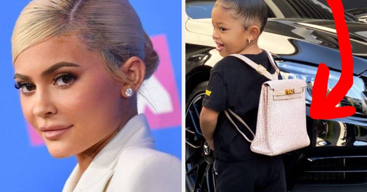 Kylie Jenner Gave Stormi A $12,000 Hermès Bag For Her First Day Of