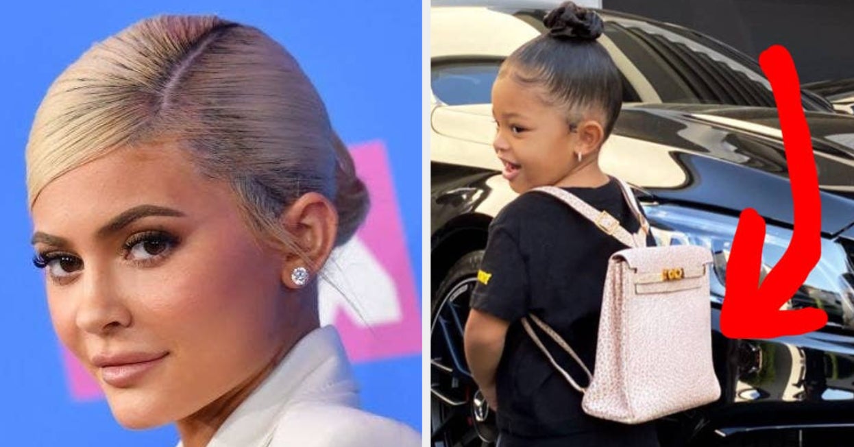 Kylie Jenner Gave Stormi A $12,000 Hermès Bag For Her First Day Of