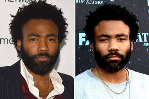 Donald Glover posing on the red carpet