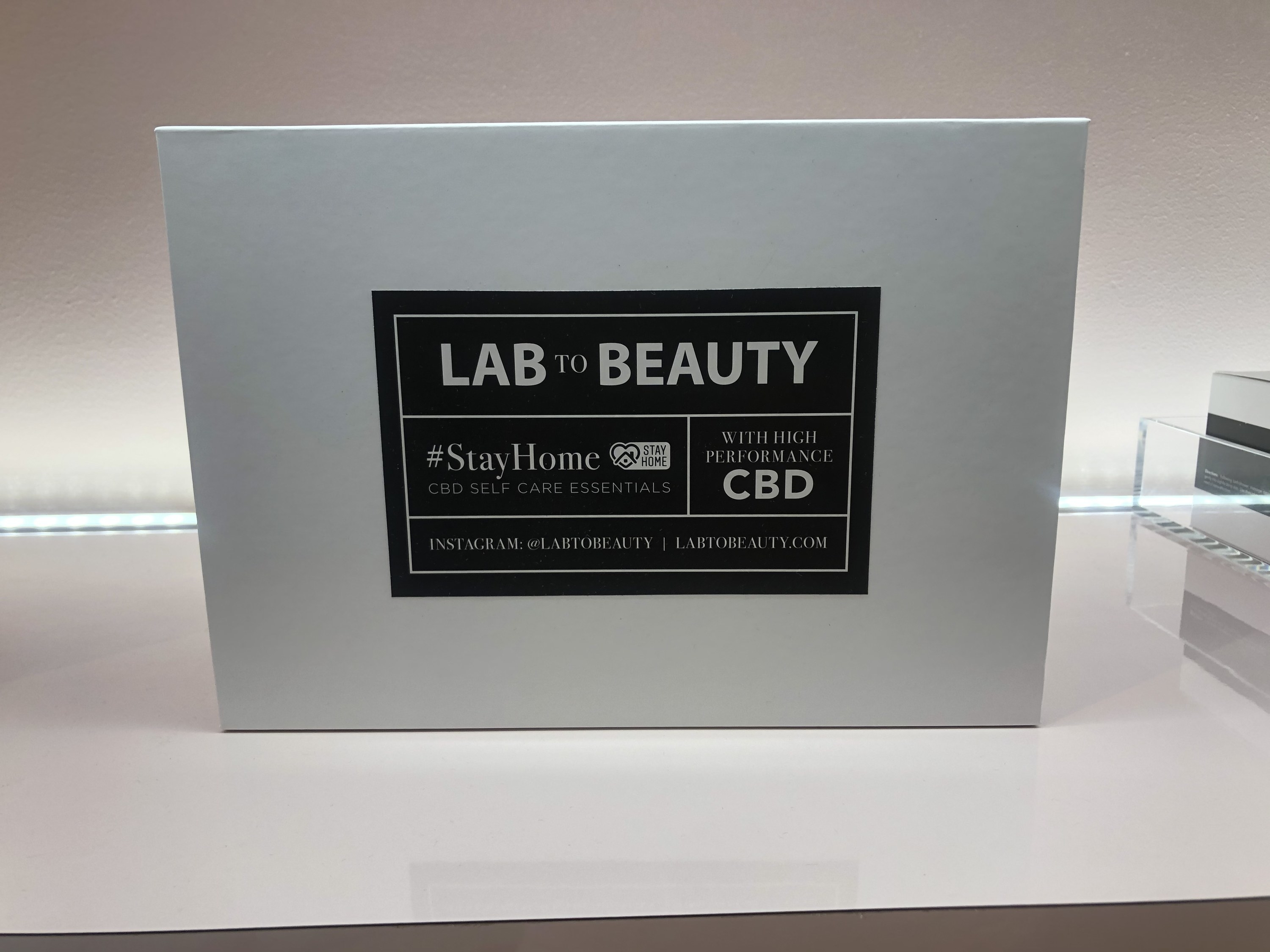 A #StayHome-themed Lab to Beauty product